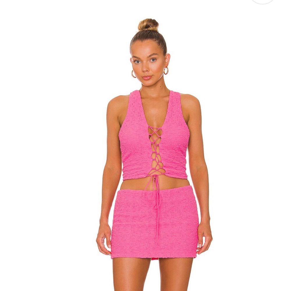 Revolve h:ours Raine Top in Pink